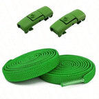No-Tie Elastic Shoelaces - Green - Clipz