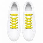 No-Tie Elastic Shoelaces - Yellow - Clipz