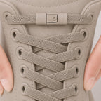 Clipz - No-Tie Elastic Shoelaces - Latte