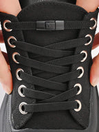No-Tie Elastic Shoelaces - Black - Clipz