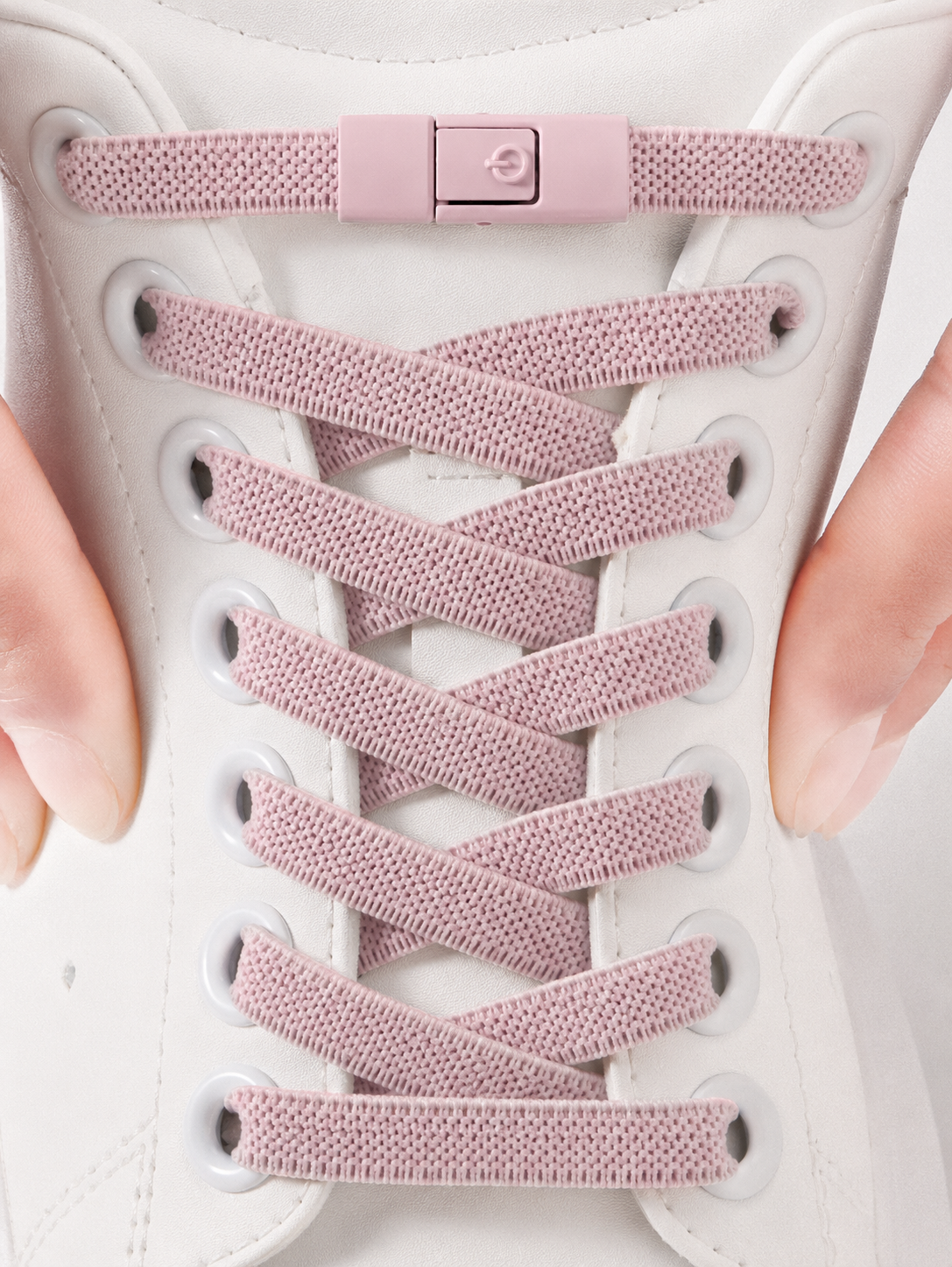 Clipz - PIN - KNo-Tie  Elastic Shoelace & Clip - Pair