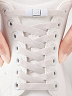 No-Tie Elastic Shoelaces - White - Clipz