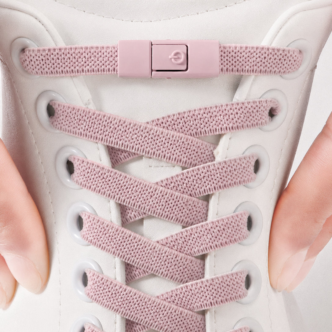 Clipz - PIN - KNo-Tie  Elastic Shoelace & Clip - Pair