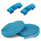 Clipz - No-Tie Elastic Shoelaces - Turquoise